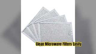Microwave and Oven Filter Screen Easy Cleaning Solution