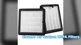 Custom HEPA Filter for Smoke Dust and Pollen Removal