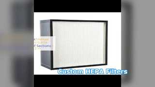 H13 H14 HEPA Filter Custom AHU Filters