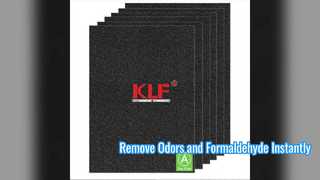 Activated Carbon Air Purifying Filter for Odor and Formaldehyde