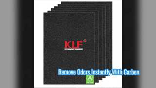 Activated Carbon Air Purifying Filter Remove Odors Fast