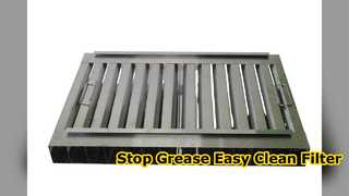 Kitchen Range Hood Oil Filter Easy Clean and Fireproof