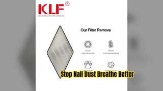 High Efficiency HEPA Filter for Nail Dust Collectors
